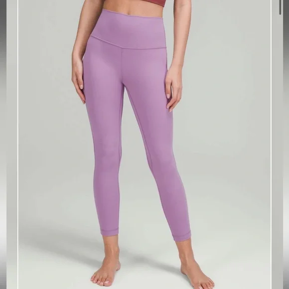 Lululemon Align High-Rise leggings 25”, size 8, wisteria purple - Picture 1 of 5